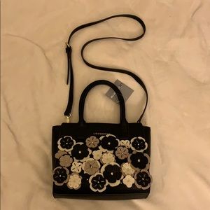 Liz Claiborne small black satchel